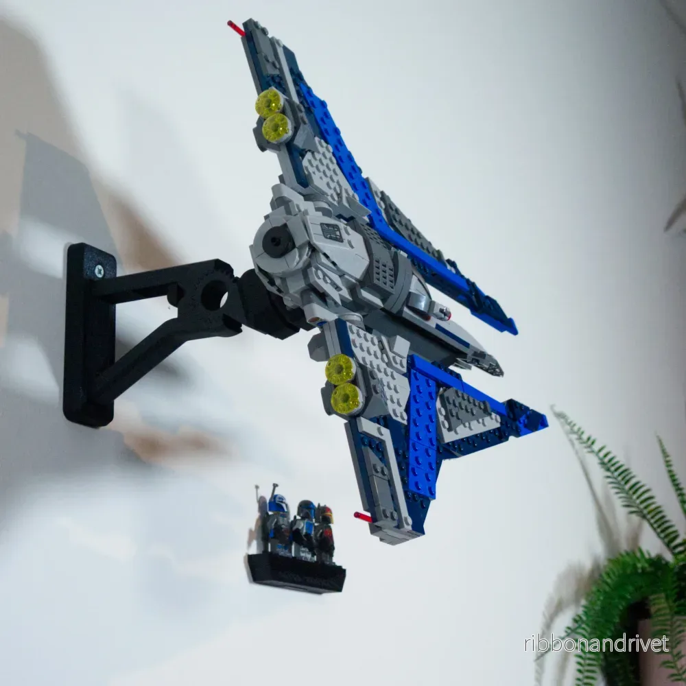 Justerbart väggfäste för Mandalorian Starfighter 75316 - Bild 2