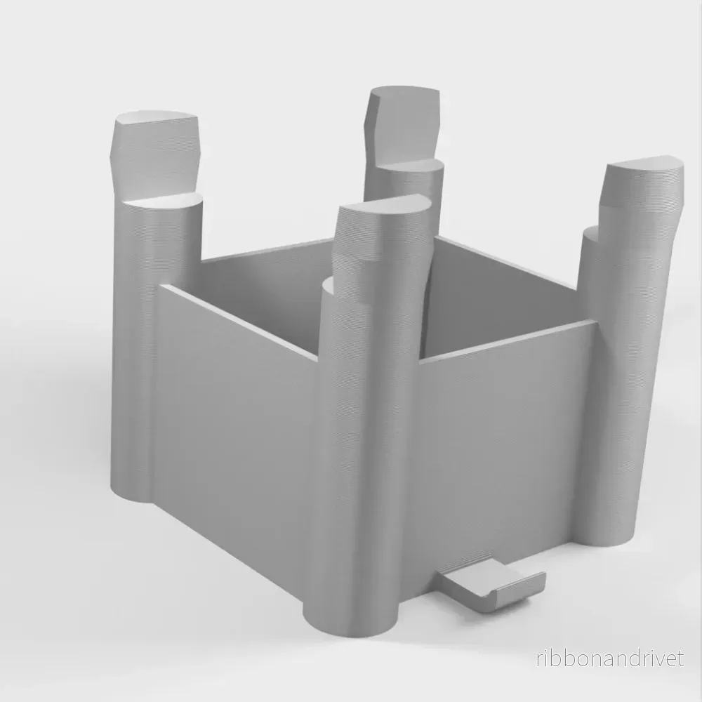 Nätadapterhållare för 9/32" Pegboard Organizer - Bild 3