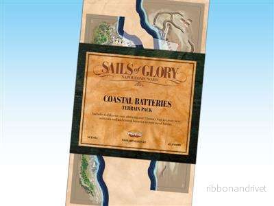 Sails Of Glory – Terrängpaket – Kustbatterier Tillbehör Sails Of Glory – Terrängpaket – Kustbatterier Tillbehör