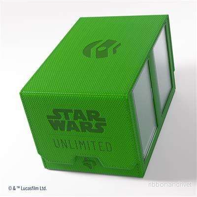 Gamegenic - Star Wars: Unlimited Double Deck Pod - Green - Bild 2
