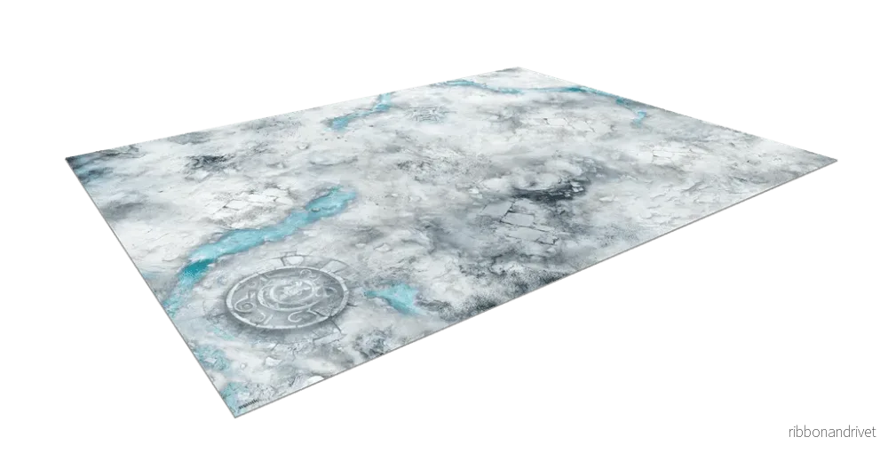 Terrain Crate – Snöfält Battle Mat 44″x60″ Terrain Crate – Snöfält Battle Mat 44″x60″