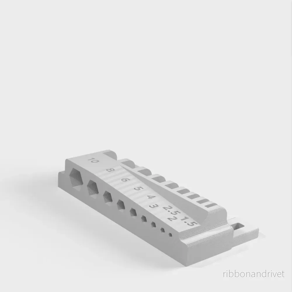 Insexnyckelhållare till IKEA Skadis