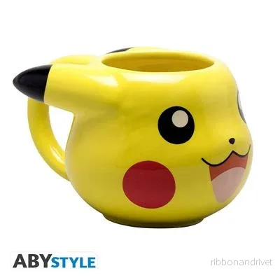 3D Pokémon Pikachu Mugg 3D Pokémon Pikachu Mugg