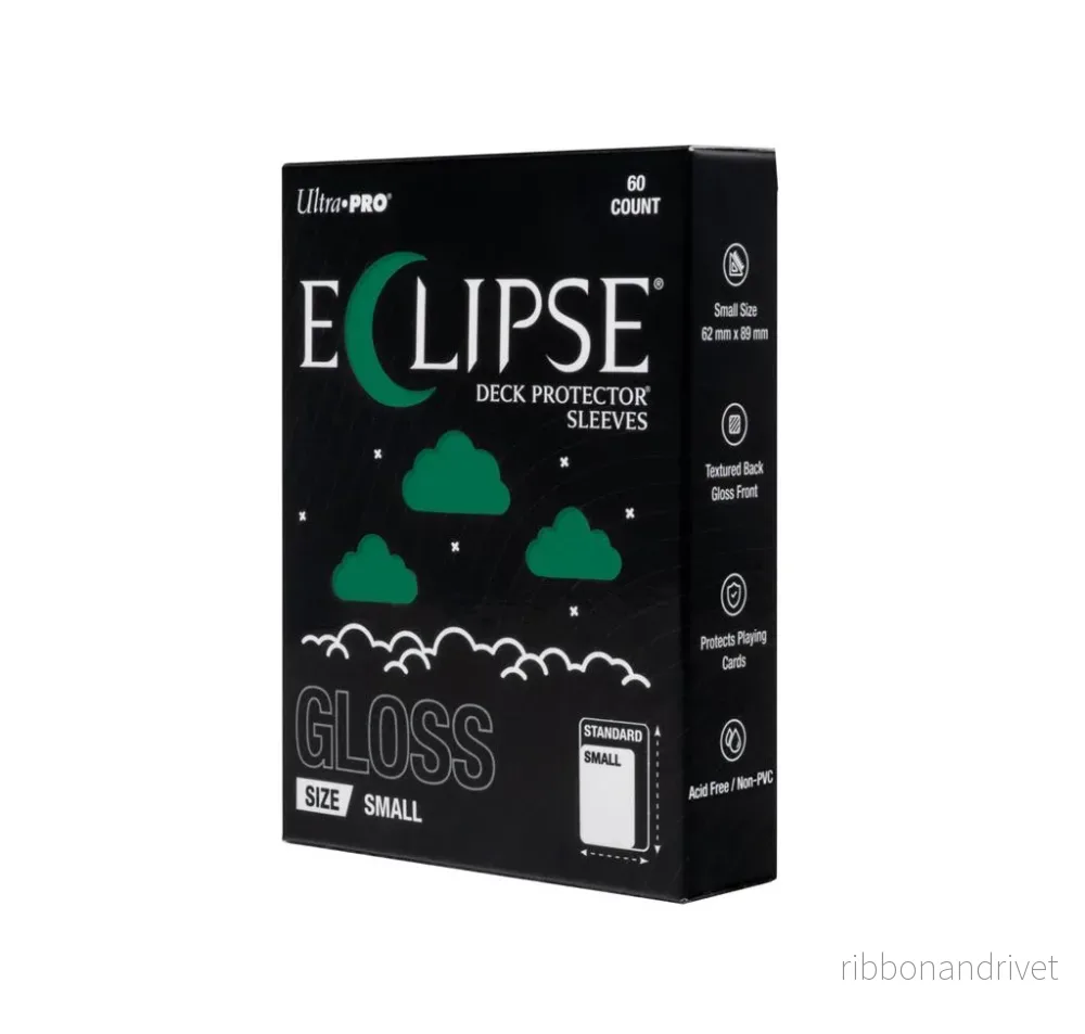 ECLIPSE® Gloss Small DECK PROTECTOR® Sleeves: Forest Green – 60 st