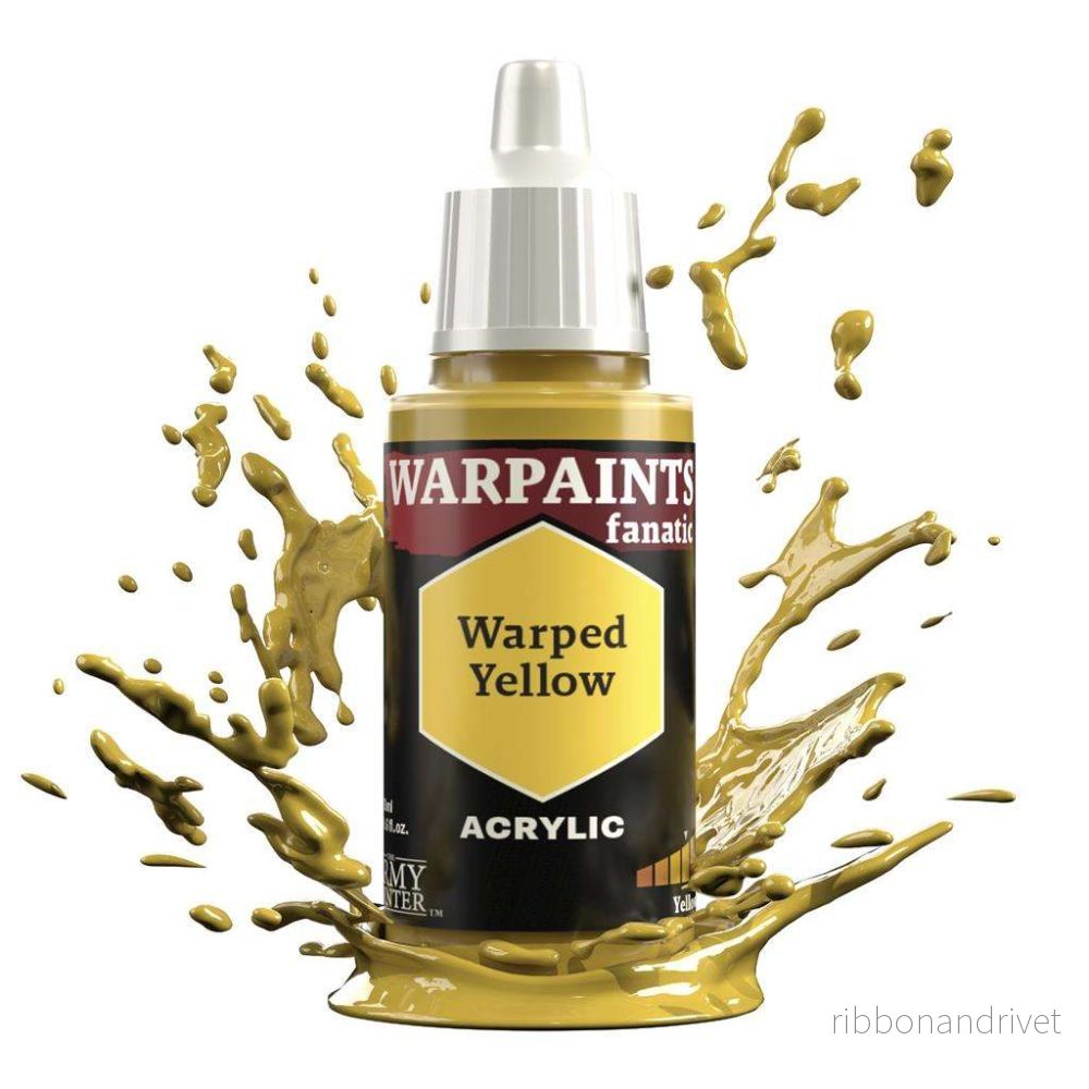 The Army Painter – Warpaints Fanatic: Warped Yellow The Army Painter – Warpaints Fanatic: Warped Yellow