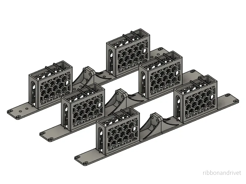 19-tums rackmonteringsbeslag för Teltonika TRB500 router - Bild 3