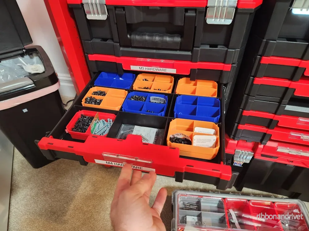 Avdelare för Craftsman smådelsorganisatörer och liknande system - Bild 2