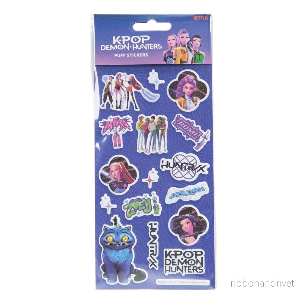 KPop Demon Hunters – Puff Stickers