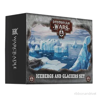 Dystopian Wars: Icebergs and Glaciers Set – EN Dystopian Wars: Icebergs and Glaciers Set – EN