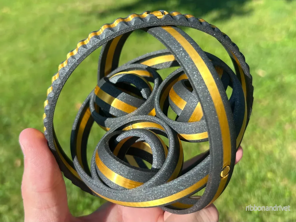 RotaRings - Print in Placement Rotating Fidget