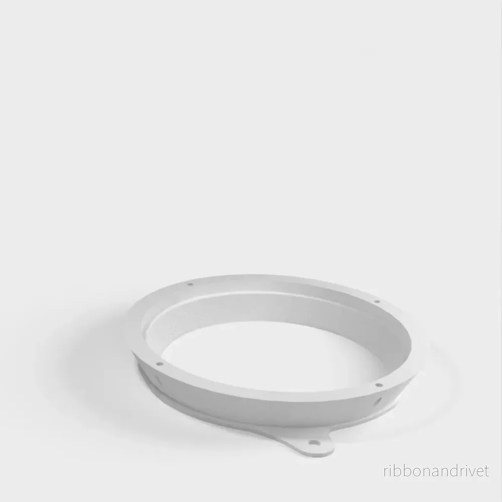 Främre högtalaradapter 165mm för Mercedes C-klass W202 - Bild 2