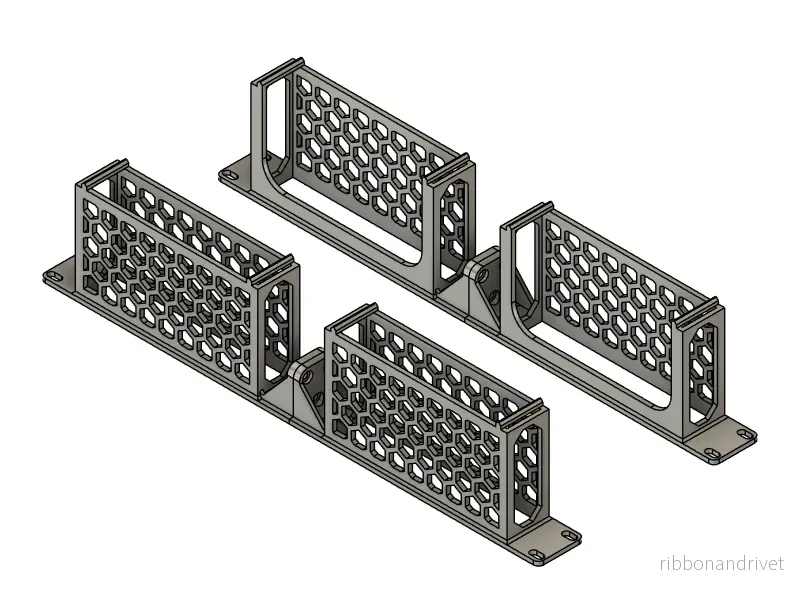 19-tums Rackfäste för Ugreen CM753 Switch