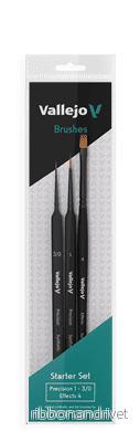 Vallejo - Precision Brush Set - Start Set Round & Flat - Bild 2