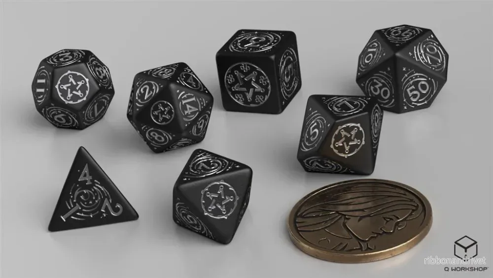 The Witcher Tärningsset – Yennefer – Den Obsidiska Stjärnan The Witcher Tärningsset – Yennefer – Den Obsidiska Stjärnan