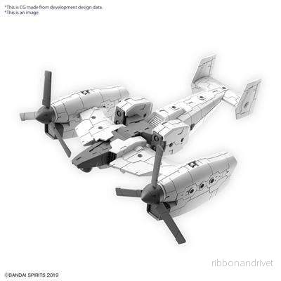 30MM 1/144 Förlängd Vapenvagn (Tilt Rotor Ver.) - Bild 2