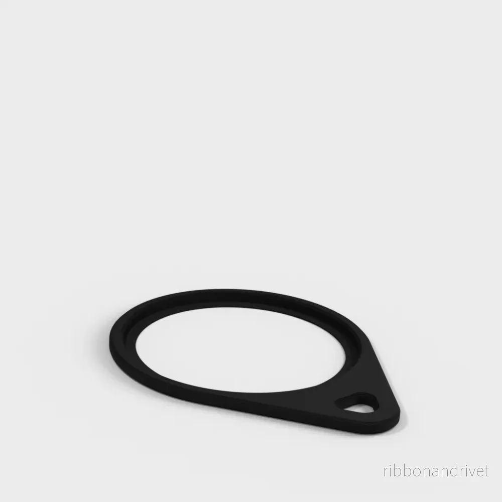 Minimalistisk AirTag-nyckelringshållare - Bild 2