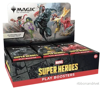 Magic: The Gathering | Marvel Super Heroes Play Booster Display (30 boosters) Magic: The Gathering | Marvel Super Heroes Play Booster Display (30 boosters)