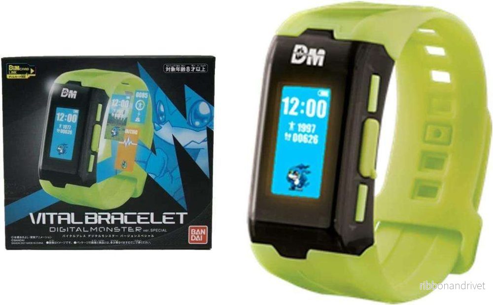 Digimon – Vital Armband – Exklusiv Gul Version Digimon – Vital Armband – Exklusiv Gul Version
