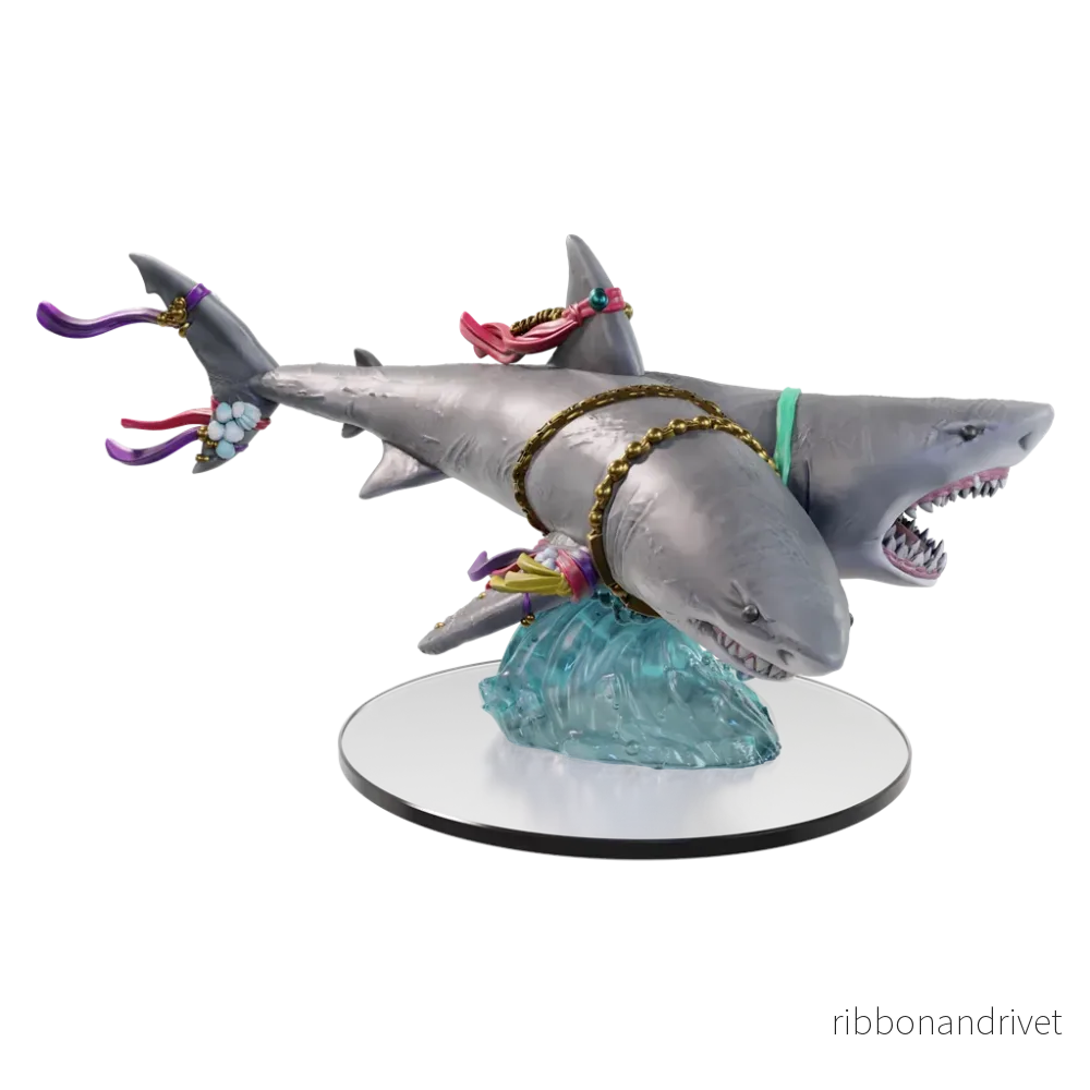 D&D Icons of the Realms: Seas & Shores - Maw of Sekolah Boxed Figur