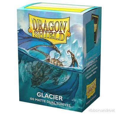 Dragon Shield Standard Matte Dual Sleeves – Glacier Miniom (100 Sleeves) Dragon Shield Standard Matte Dual Sleeves – Glacier Miniom (100 Sleeves)
