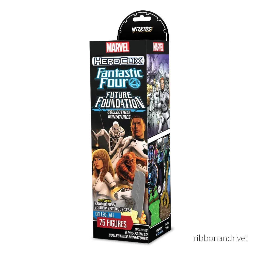 Marvel HeroClix: Fantastic Four Future Foundation Booster Brick – EN Marvel HeroClix: Fantastic Four Future Foundation Booster Brick – EN