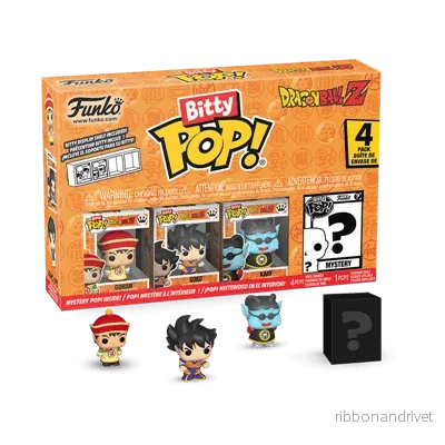 Funko Bitty POP DBZ – Gohan 4PK (3+1 Mystery Chase)