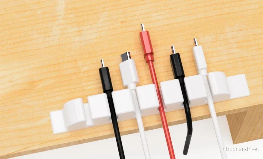 Kabelhållare för USB-kablar Kabelhållare för USB-kablar