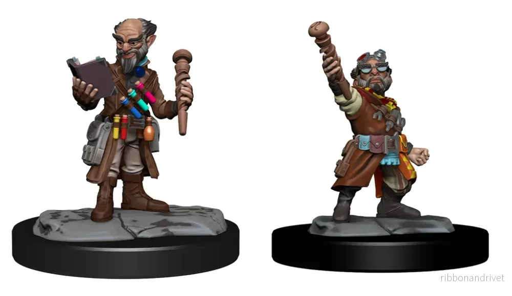 D&D Nolzur's Marvelous Miniatures: Gnome Artificer Male