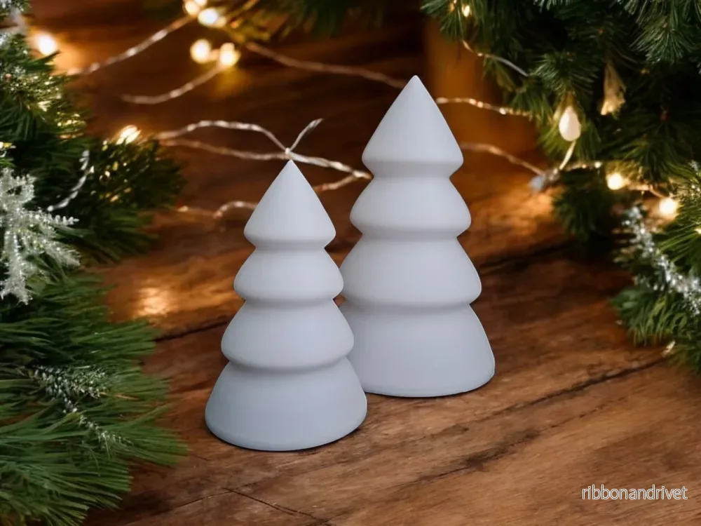 Julgransset med bricka för LED-värmeljus
