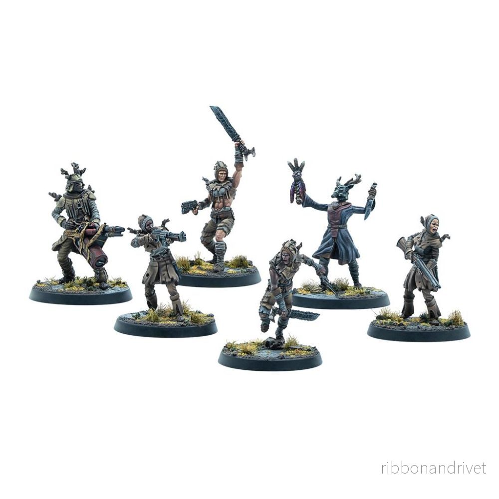 Fallout: Miniatures – Cult of the Mothman – Clergy – EN Fallout: Miniatures – Cult of the Mothman – Clergy – EN