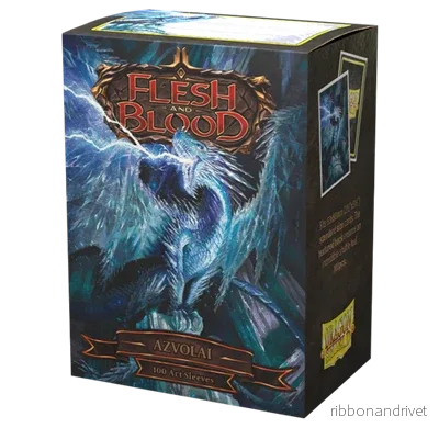 Dragon Shield Flesh and Blood License Standard Art Sleeves – Azvolai (100 Sleeves) Dragon Shield Flesh and Blood License Standard Art Sleeves – Azvolai (100 Sleeves)
