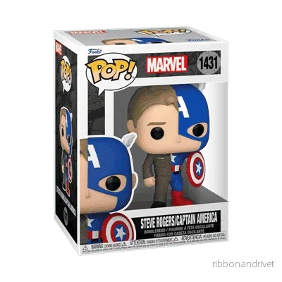 Funko POP Marvel: Split - Captain A/Steve R