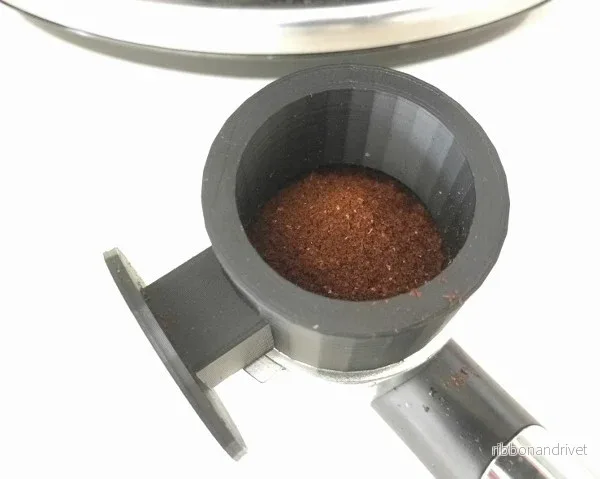 Kaffetratt och tamper för espresso - Bild 3