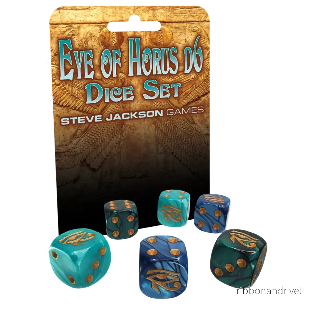 Eye of Horus d6 Dice Set