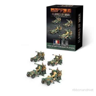 Flames of War - 75mm Självgående Robotbatteri Pluton (4 enheter) - Bild 2