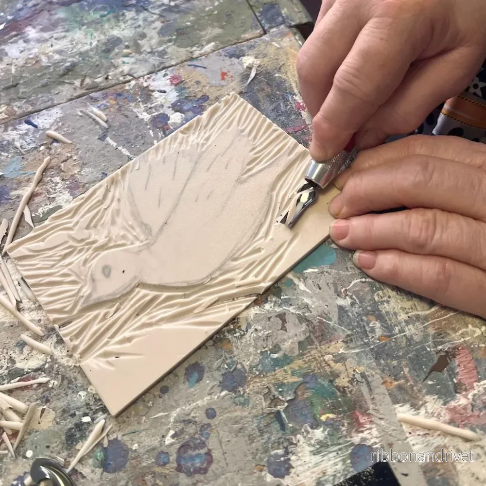 Lino Print Workshop – skapa & tryck! - Bild 2