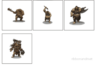 D&D Icons of the Realms: Ogre Warband