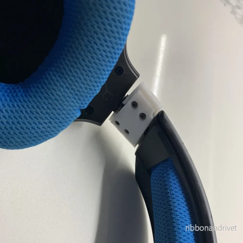Logitech G430/G930/F540 gångjärnsbyte