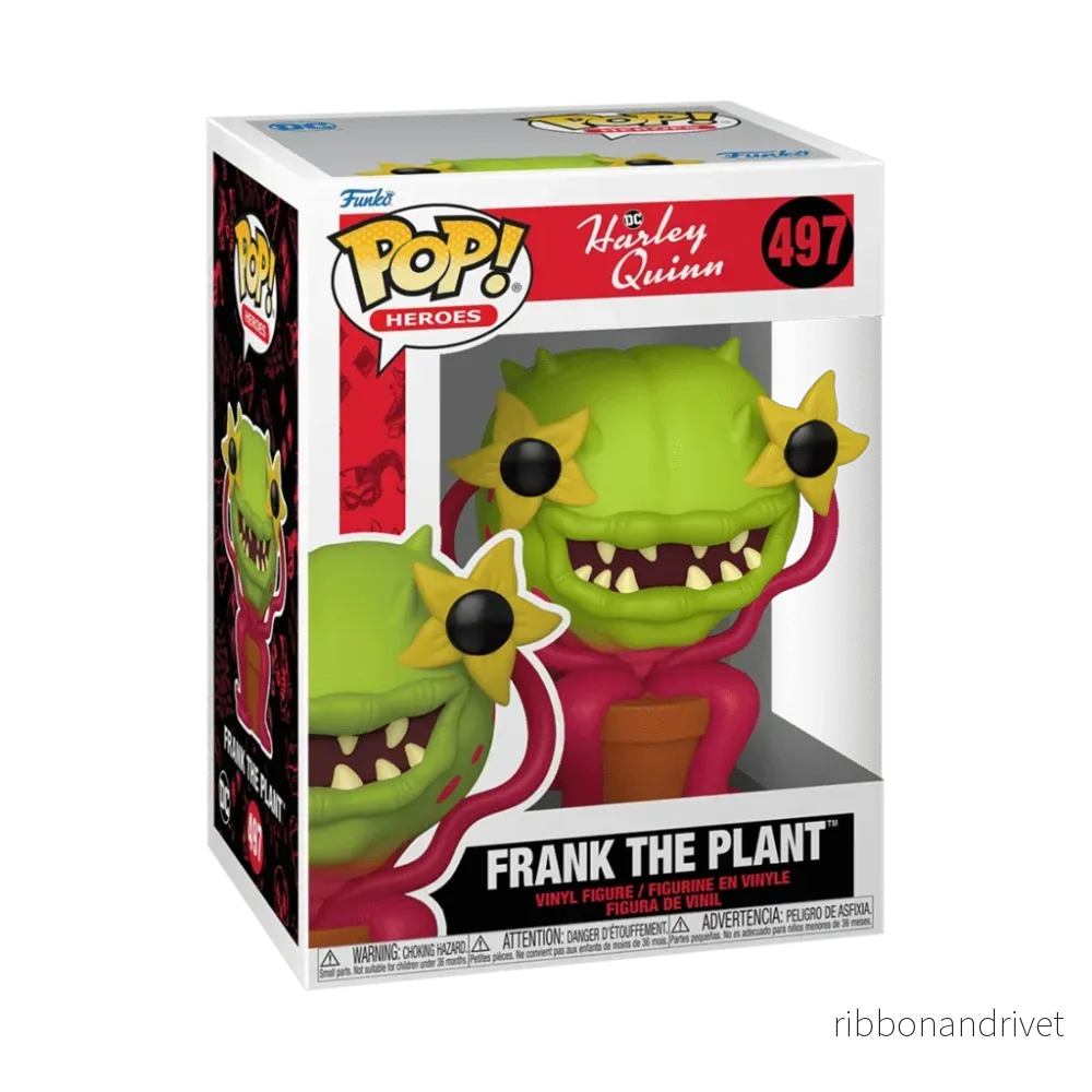 Funko POP Heroes: Harley Quinn Animated Series – Frank the Plant Funko POP Heroes: Harley Quinn Animated Series – Frank the Plant