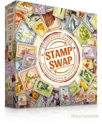 Stamp Swap – strategiskt frimärksspel designat av Paul Salomon - Bild 2