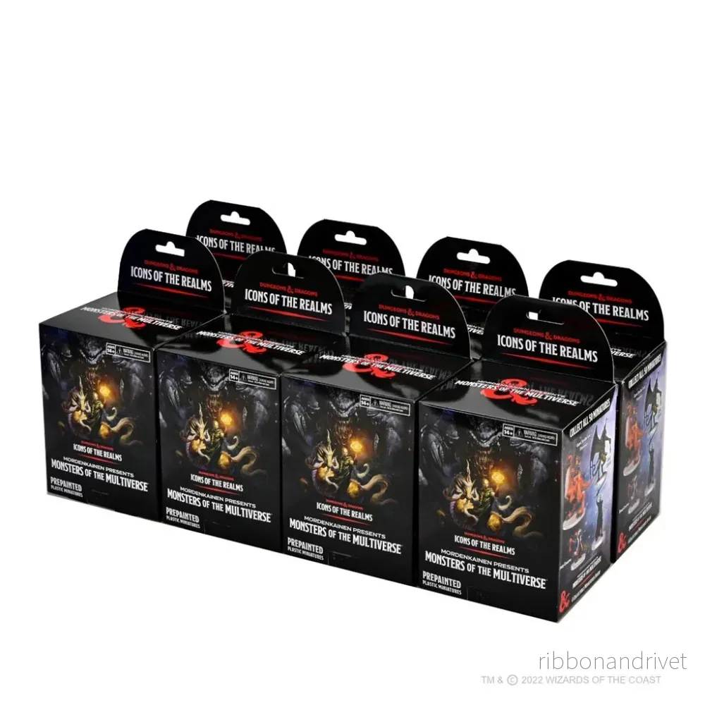 D&D Icons of the Realms: Mordenkainen Presents Monsters of the Multiverse – 8 ct. Booster Brick