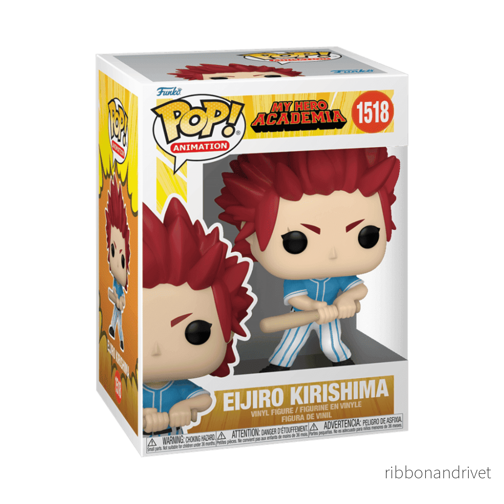 Funko POP Animation: My Hero Academia – Hero League Baseball Kirishima Funko POP Animation: My Hero Academia – Hero League Baseball Kirishima