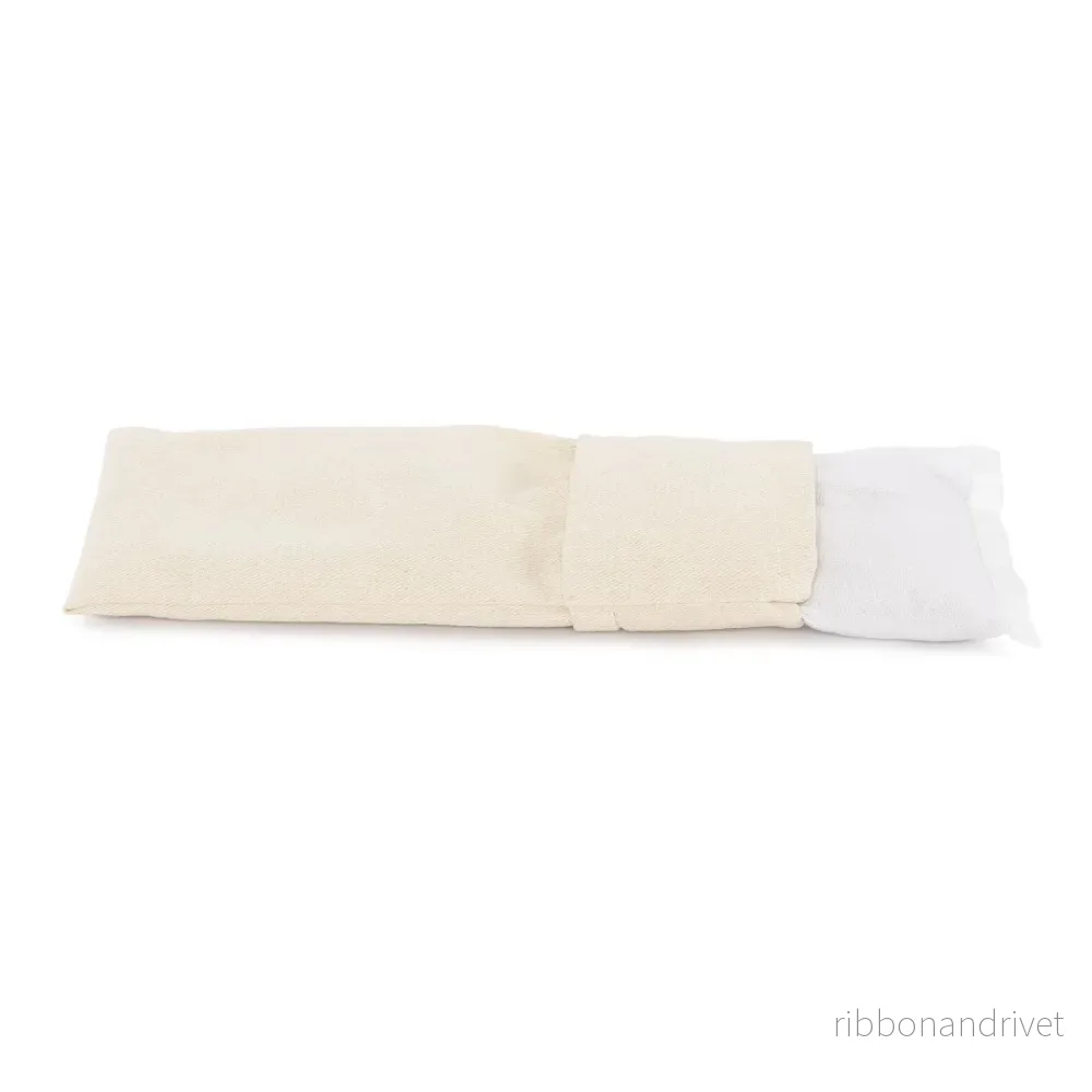 Calm Organic Cotton Eye Pillow - Natural - Bild 3