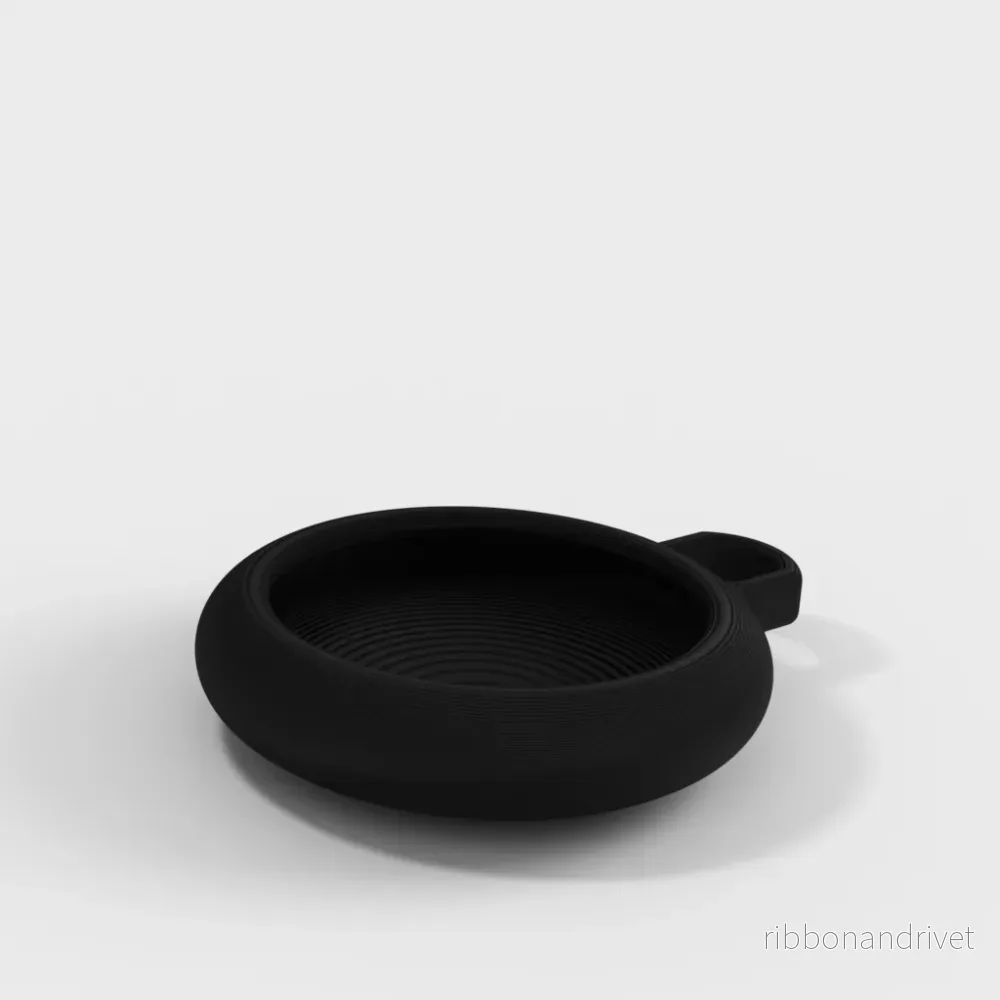Flexibelt TPU-skal för Apple AirTag med nyckelring - Bild 3