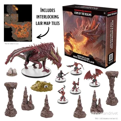 D&D Icons of the Realms: Adventure in a Box - Red Dragon's Lair - Bild 2