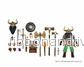 Dungeons & Dragons - 7” Scale Action Figure - Ultimate Elkhorn the Good Dwarf Fighter - Bild 3