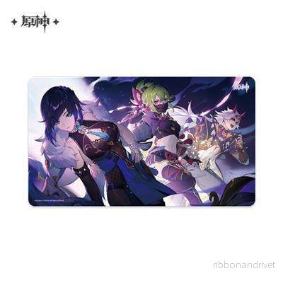 Genshin Impact Musmatta – Yelan, Kuki Shinobu & Arataki Itto – 70×40 cm Genshin Impact Musmatta – Yelan, Kuki Shinobu & Arataki Itto – 70×40 cm