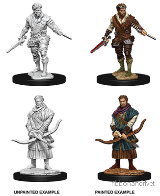 D&D Nolzur’s Marvelous Miniatures: Manlig Mänsklig Tjuv D&D Nolzur’s Marvelous Miniatures: Manlig Mänsklig Tjuv