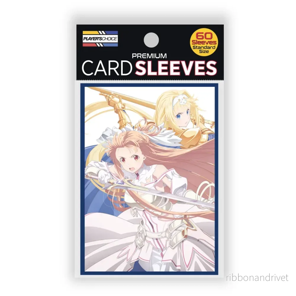 Sword Art Online Alicization Standard Sleeves – Alice & Asuna (60 Sleeves) Sword Art Online Alicization Standard Sleeves – Alice & Asuna (60 Sleeves)