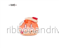 Genshin Impact - Slime Sweets Party Plush - Pyro Slime Äppelpaj 7cm - Bild 2